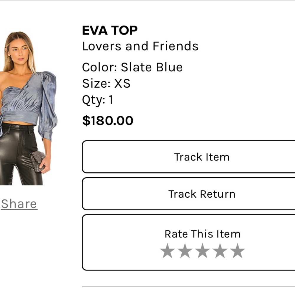 NWT EVA TOP - Picture 3 of 9